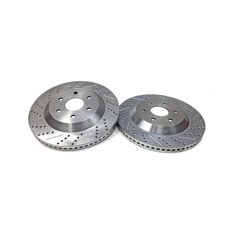 Dodge Ram 1500 Brake Rotors (2) - Front - Baer Brakes - Big Claw Performance - Zinc-Plated - `06-`22